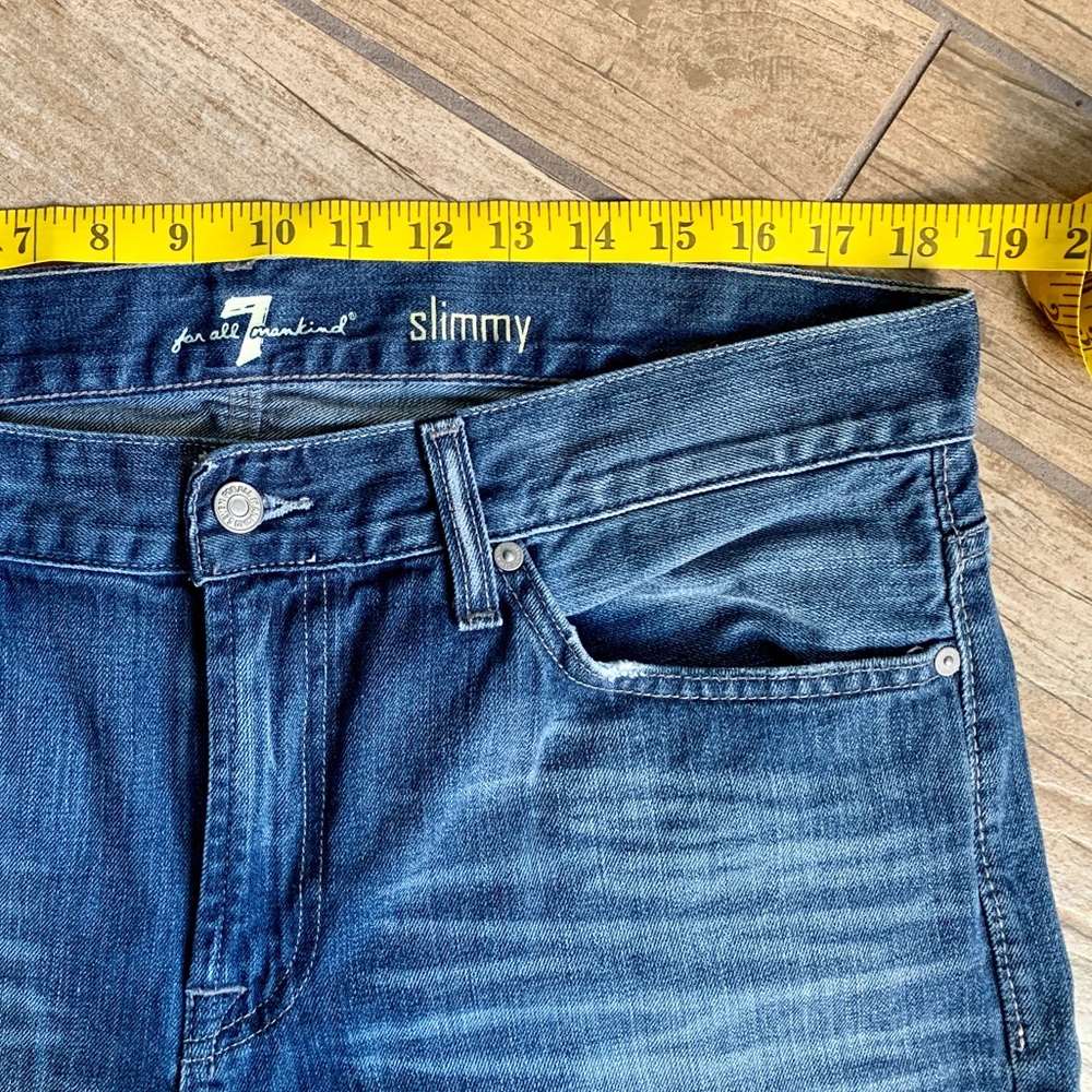 Men's 7 For All Mankind Jean size 36 Excellent Condition - Picture 5 of 8